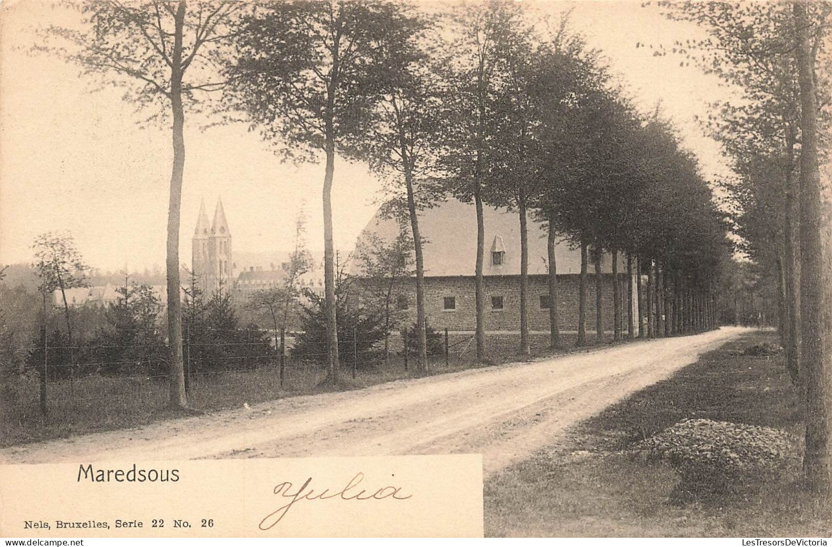 BELGIQUE - Ahnée - Village - Maredsous - Nels - Carte Postale Ancienne - Anhée