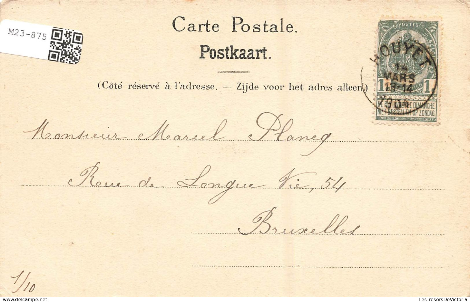 BELGIQUE - Houyet - La Forêt Vers Le Château D'Ardenne - Carte Postale Ancienne - Houyet