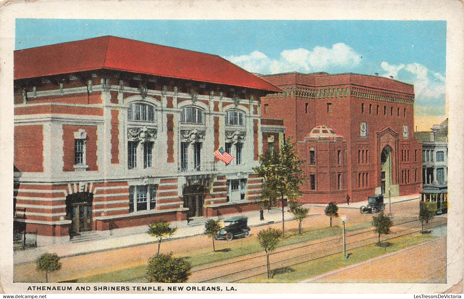 ETATS UNIS - Nouvelle Orléans - Athénée Et Temple Des Shriners - Colorisé - Carte Postale Ancienne - New Orleans