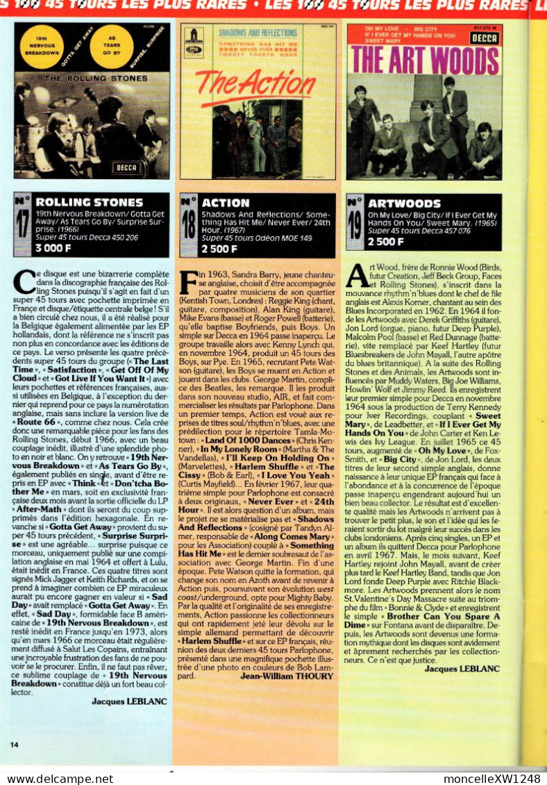 Juke Box Magazine - Argus Les 200 Disques Les Plus Rares (2001) - Musique