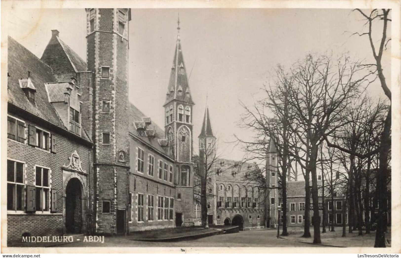 PAYS-BAS - Middelbourg - Abdij - Carte Postale Ancienne - Middelburg