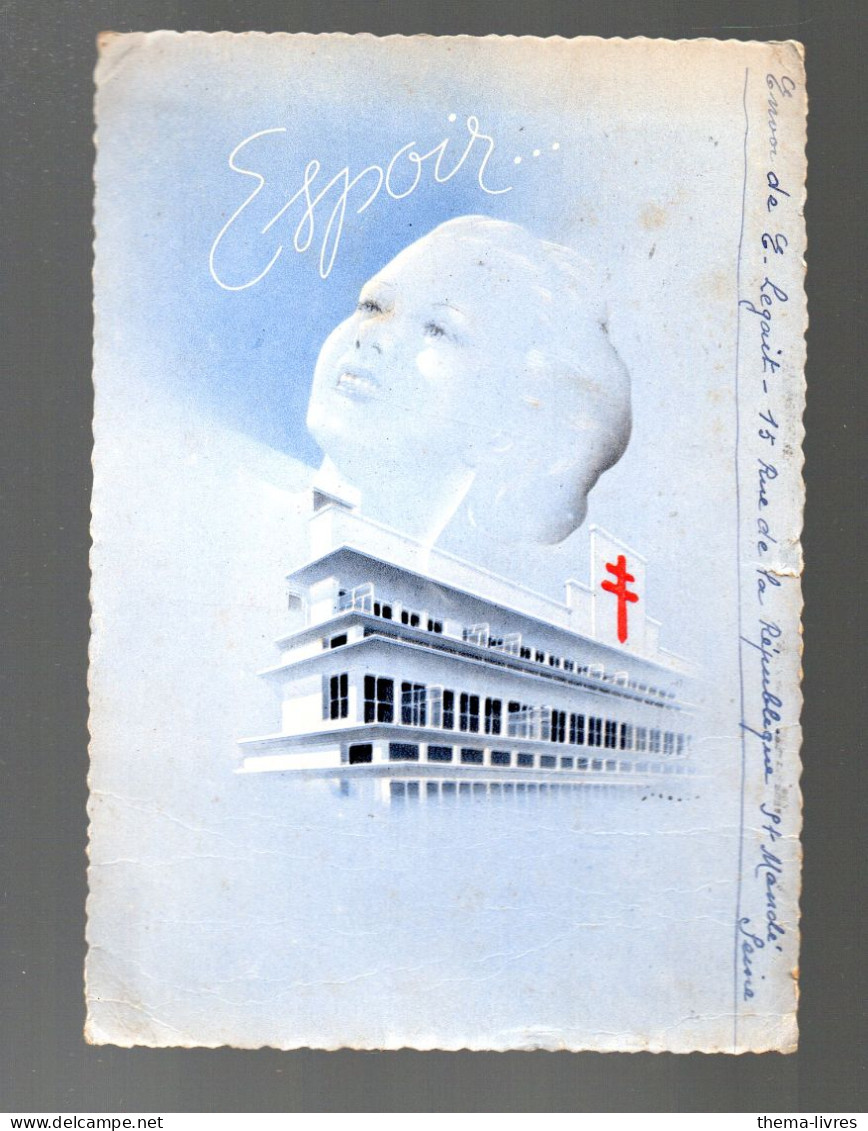 Carte Postale "espoir" CROIX ROUGE   1940    En Franchise  Postale  (PPP45721) - Croix-Rouge