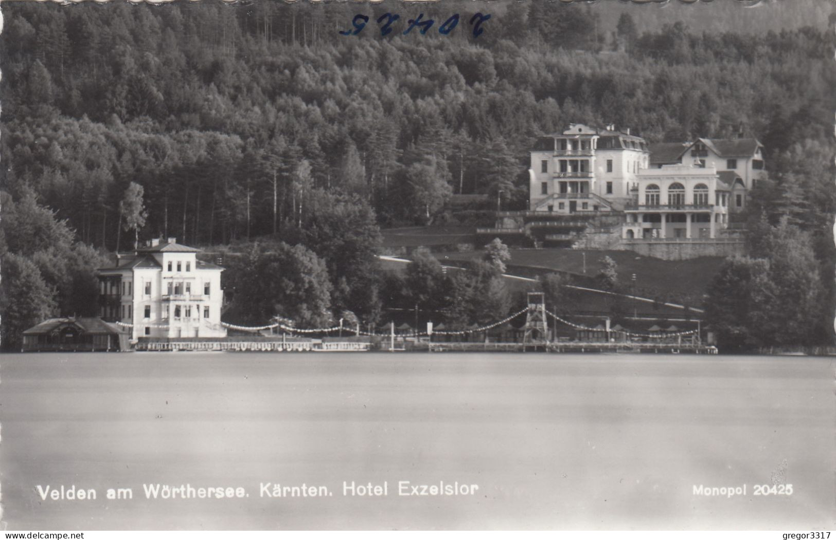 D9319) VELDEN Am WÖRTHERSEE - Kärnten - Hotel EXZELSIOR - Sehr Schöne Alte FOTO AK - Velden