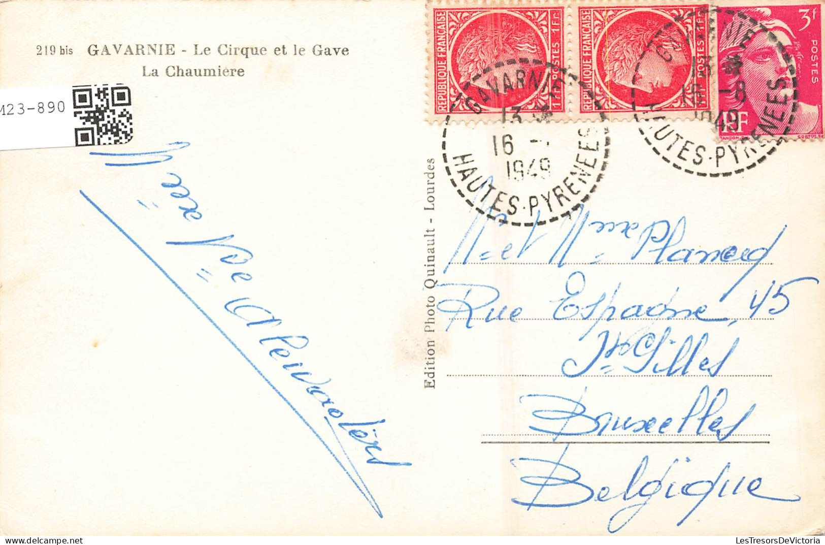 FRANCE - Gavarnie - Le Cirque Et Le Gave - La Chaumière - Carte Postale Ancienne - Gavarnie