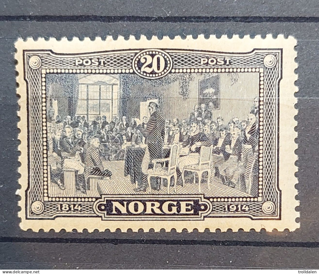 Eidsvoll 1914 , MNH , Mi Nr 95 , No Nr 116 - Neufs