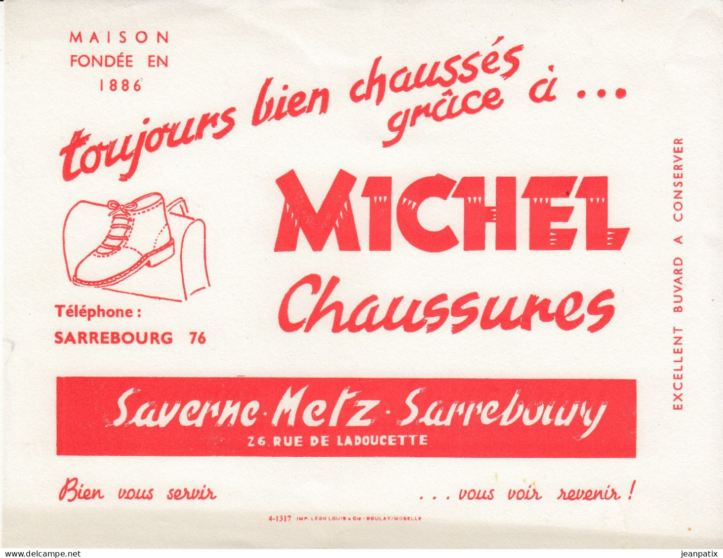 BUVARD & BLOTTER - Chaussures MICHEL Maison Fondée En 1886 - Saverne - Metz - Sarrebourg - Cacao