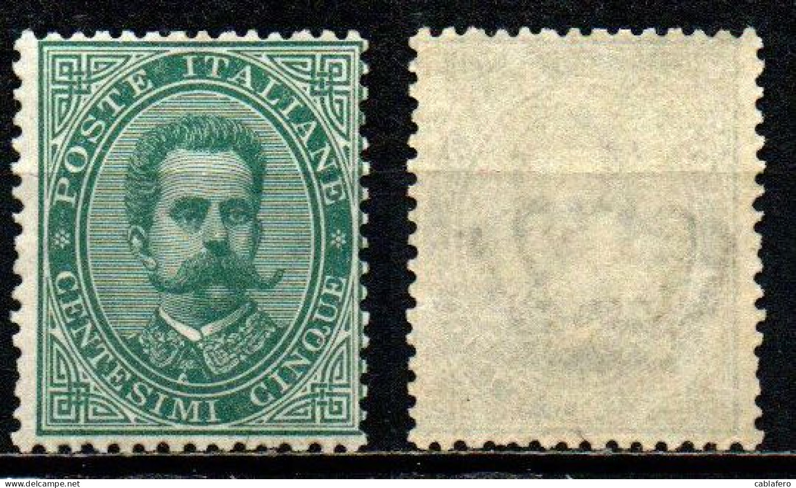 ITALIA REGNO - 1879 - EFFIGIE DEL RE UMBERTO I - 5 CENT - MNH - Neufs