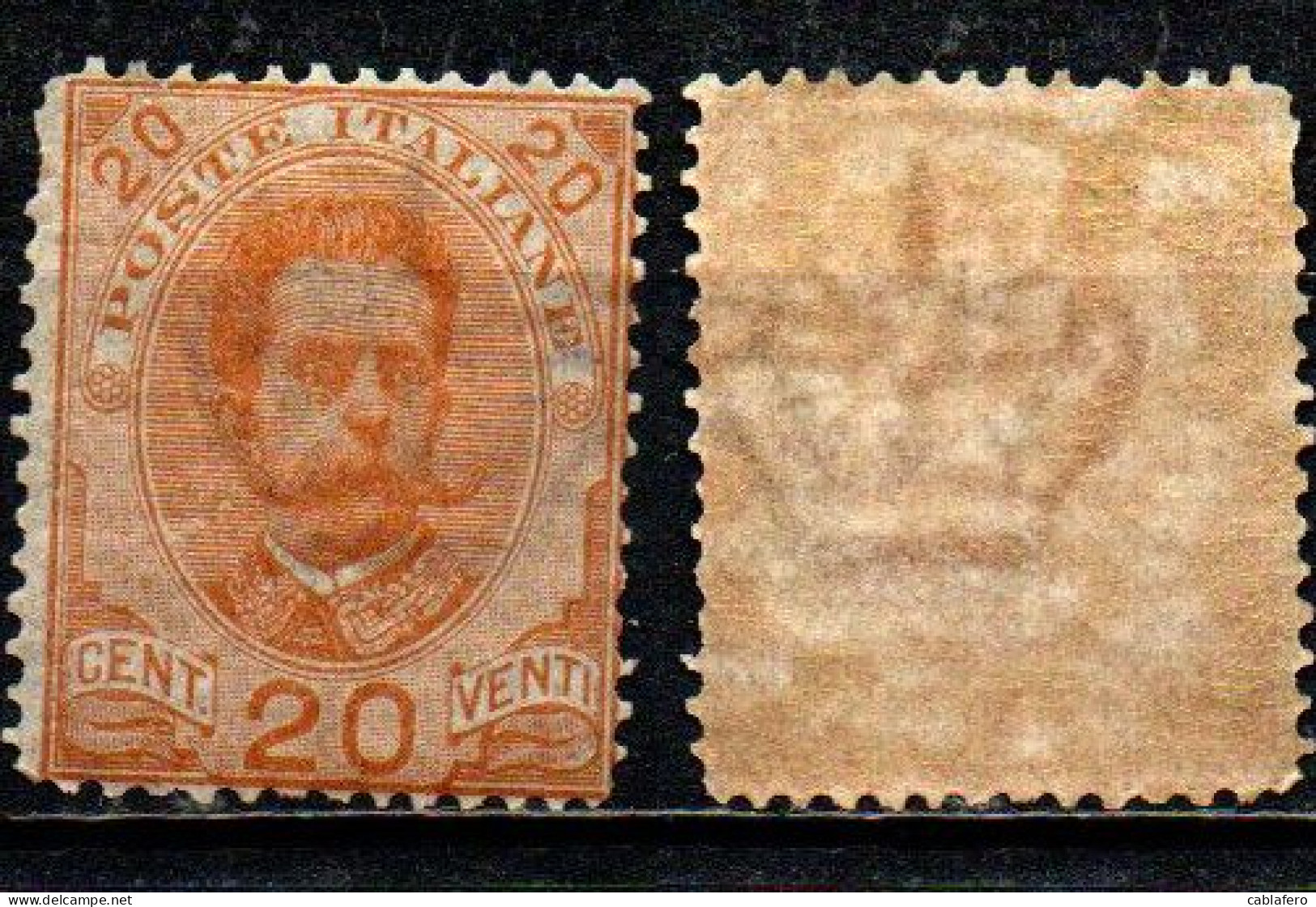 ITALIA REGNO - 1895 - EFFIGIE DEL RE UMBERTO I - 20 CENT - MNH - Ongebruikt