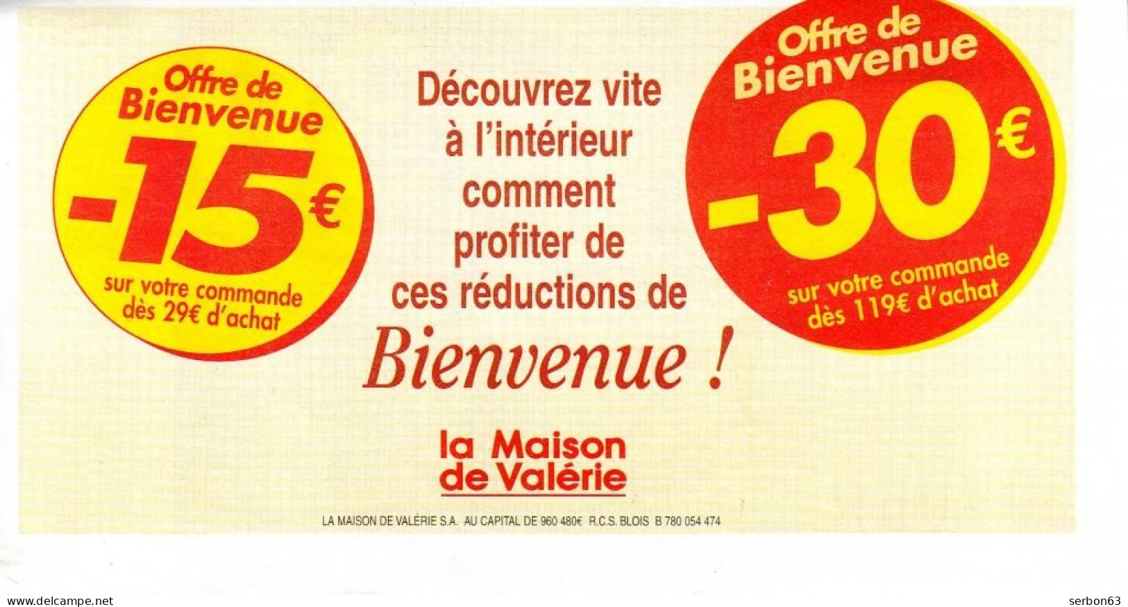 1 SPÉCIMEN VRAIE FAUSSE MONNAIE 30 EURO CATALOGUE LA MAISON DE VALERIE SUR 2 FACES DOCUMENT PUBLICITAIRE FICTIF - Fictifs & Spécimens