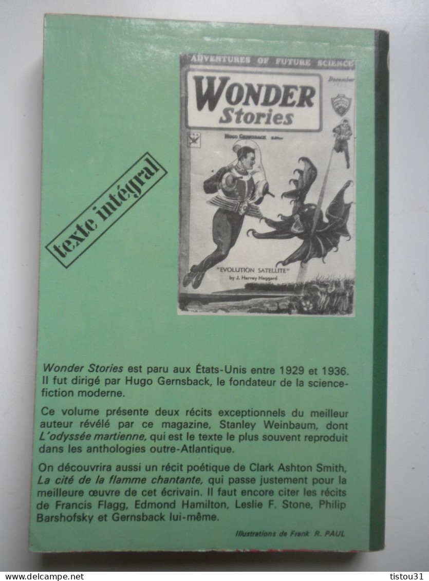 Jacques Sadoul, Les Meilleurs Récits De Wonder Stories, 1976 - J'ai Lu