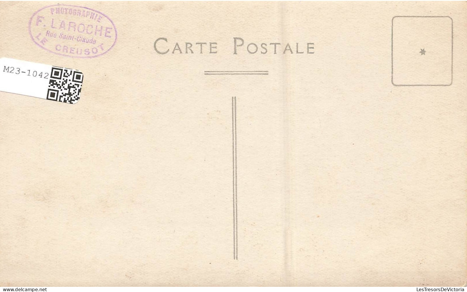 FRANCE - Le Creusot - F. La Roche - Portait D'une Femme - Carte Postale Ancienne - Le Creusot