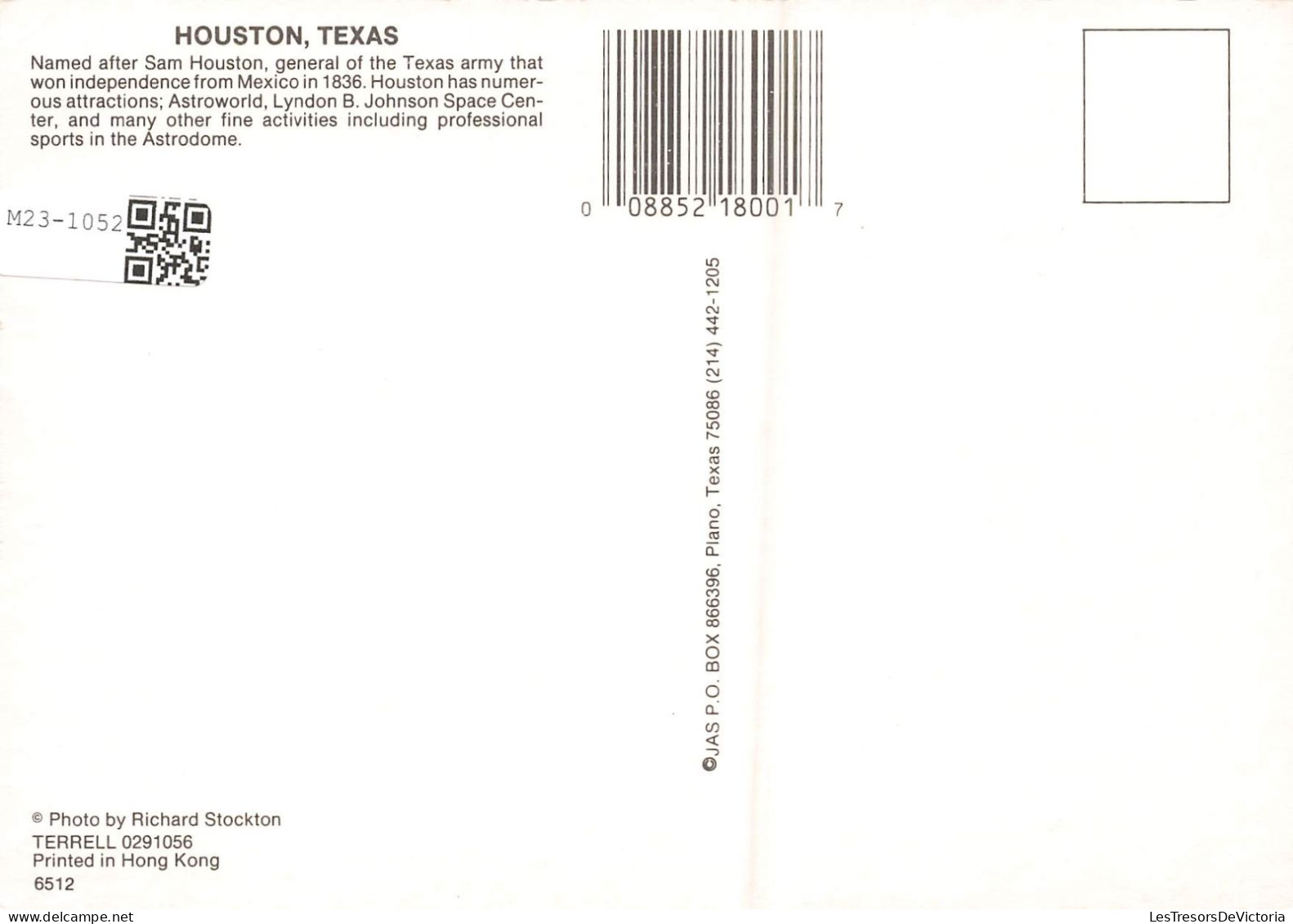 ETATS-UNIS - Texas - Houston - Vue Générale - Carte Postale - Altri & Non Classificati