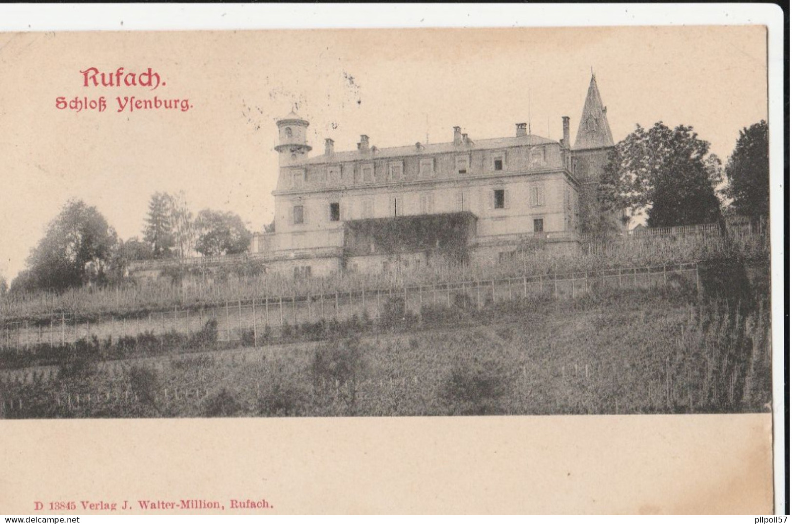 68 - RUFACH -  ROUFFACH - Schloss Ysenburg - Rouffach