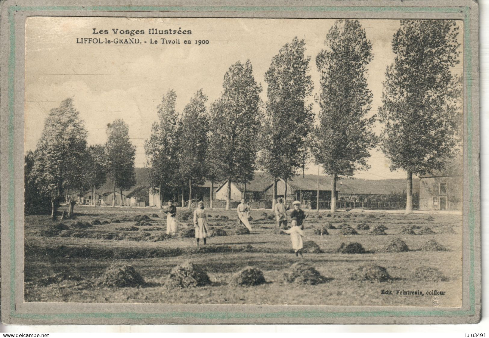 CPA - LIFFOL-le-GRAND (88) - Aspect Du Travail Des Champs En 1900 - Liffol Le Grand