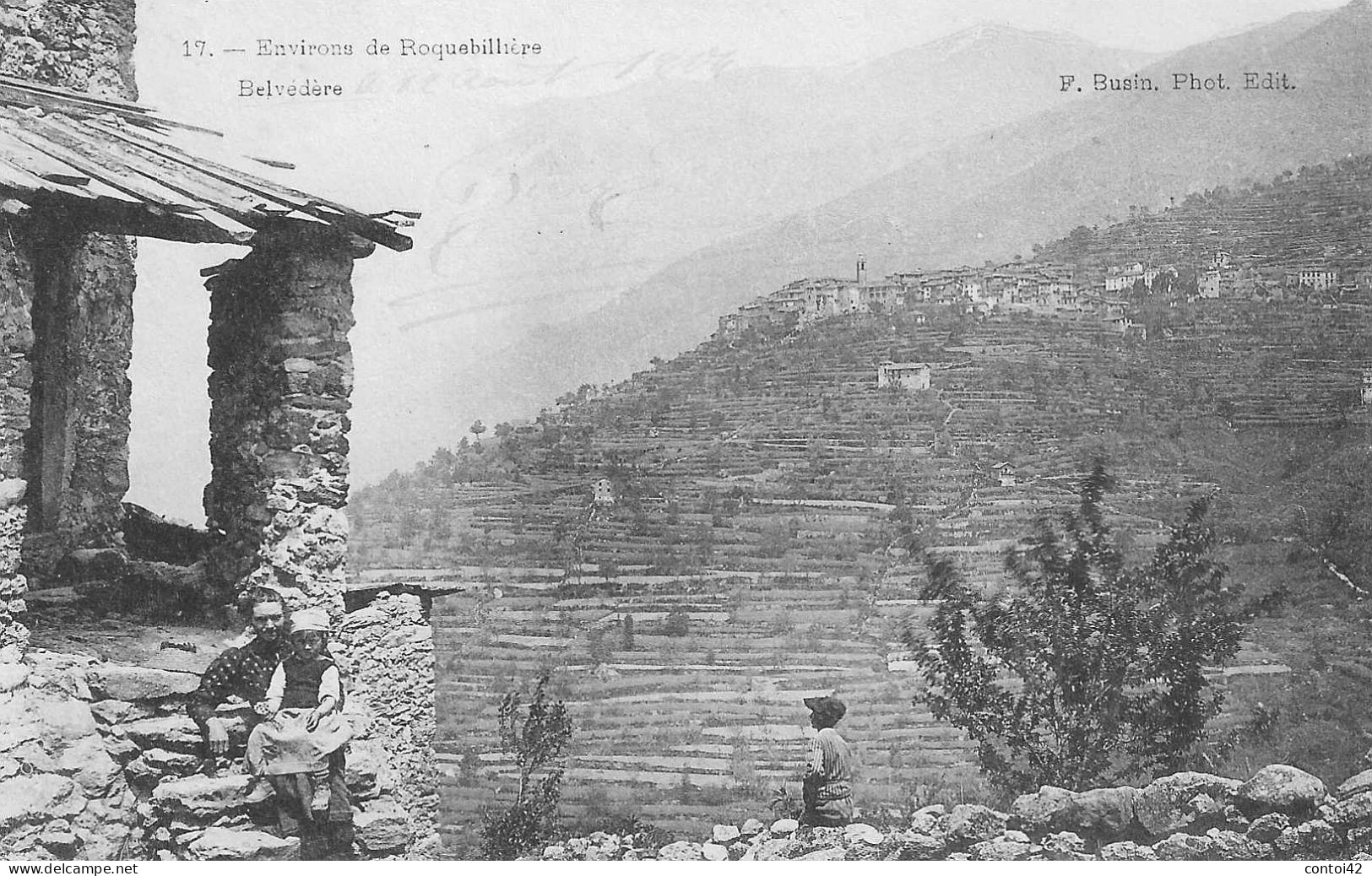 06 ROQUEBILLIERE BELVEDERE N°17 VALLEE DE LA VESUBIE ALPES MARITIMES - Roquebilliere