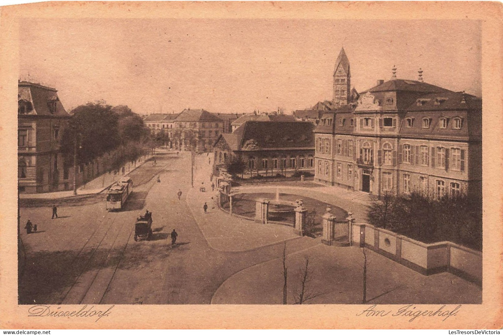 ALLEMAGNE - Düsseldorf - Am Jagerhof - Carte Postale Ancienne - Düsseldorf