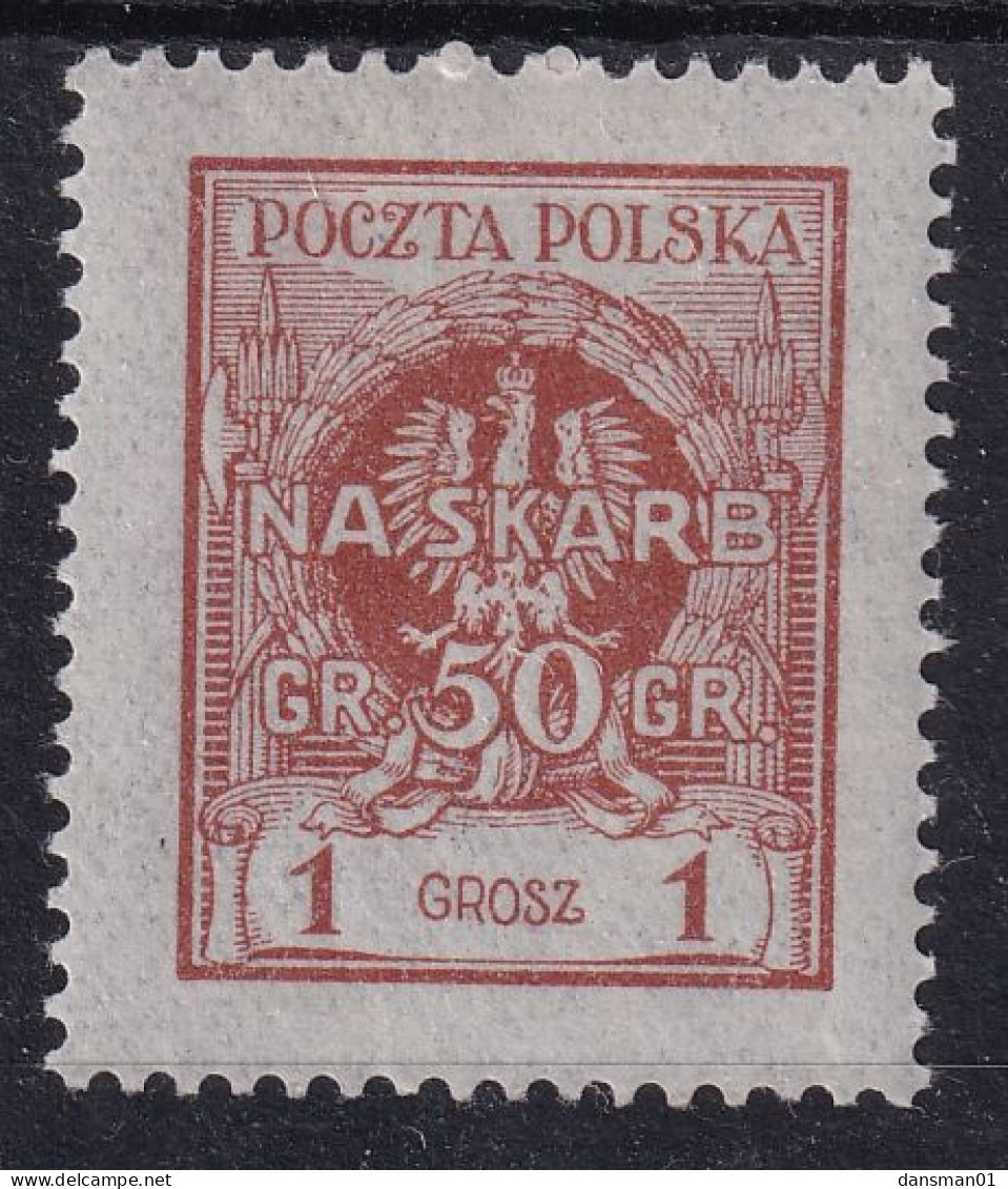 POLAND 1925 Na Skarb Fi 194  Mint Hinged - Neufs