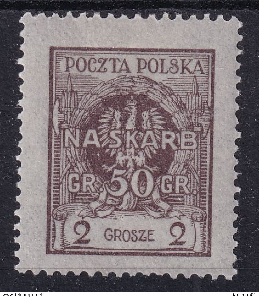 POLAND 1925 Na Skarb Fi 195  Mint Hinged - Neufs