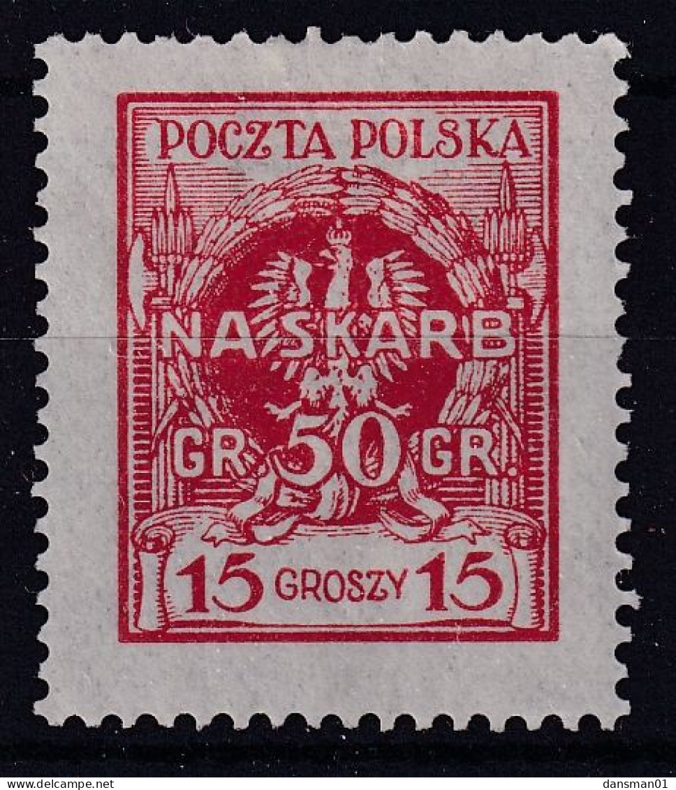 POLAND 1925 Na Skarb Fi 199  Mint Hinged - Neufs