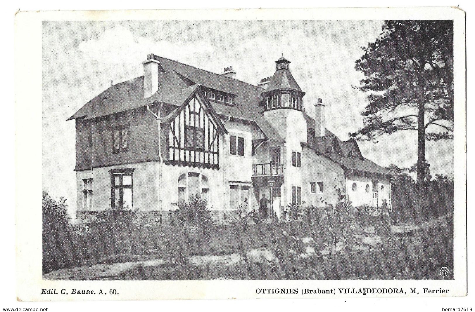 Belgique  -ottignies  -villa  Deodora - Mr  Ferrier Proprietaire - Ottignies-Louvain-la-Neuve