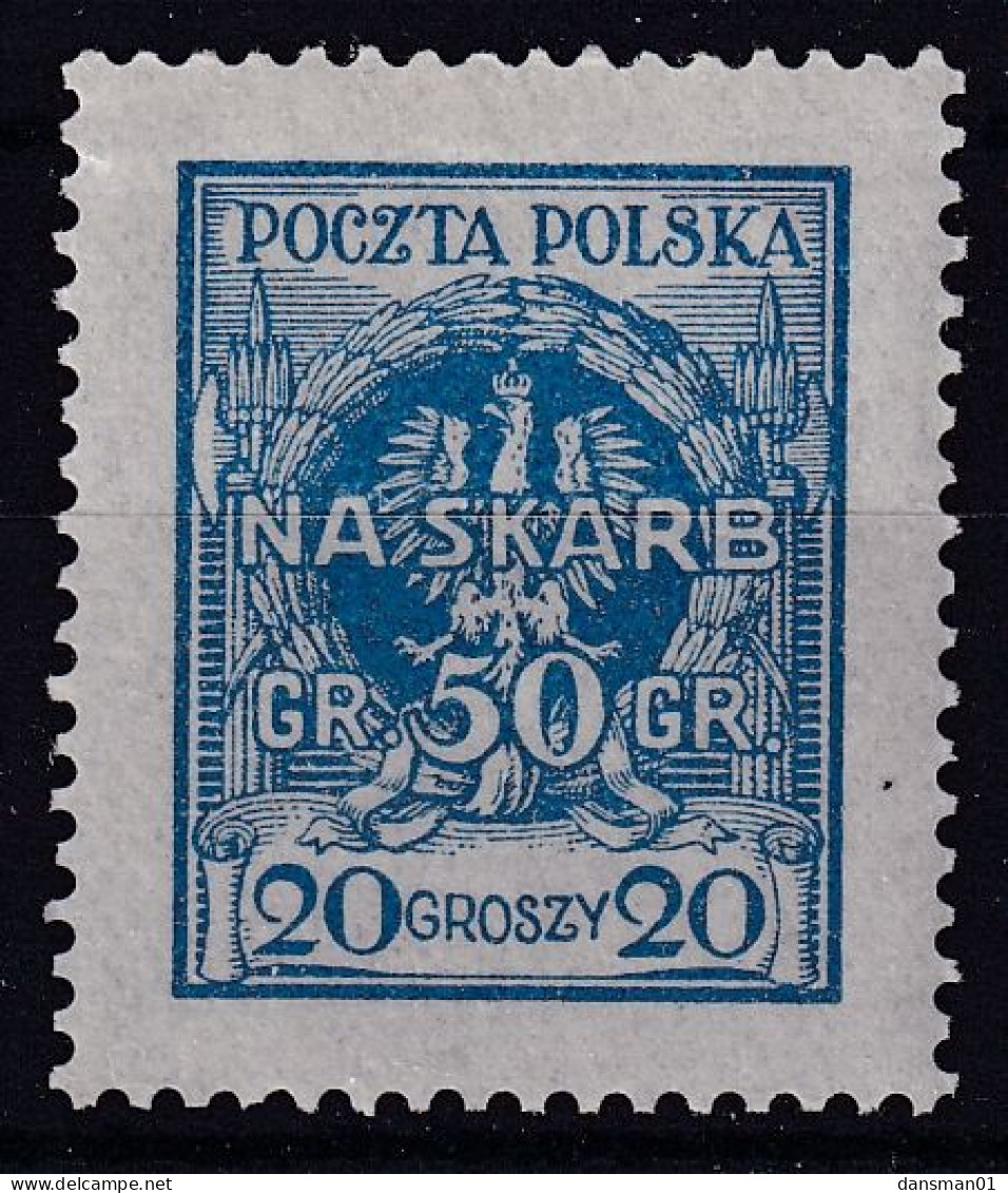 POLAND 1925 Na Skarb Fi 200  Mint Hinged - Neufs