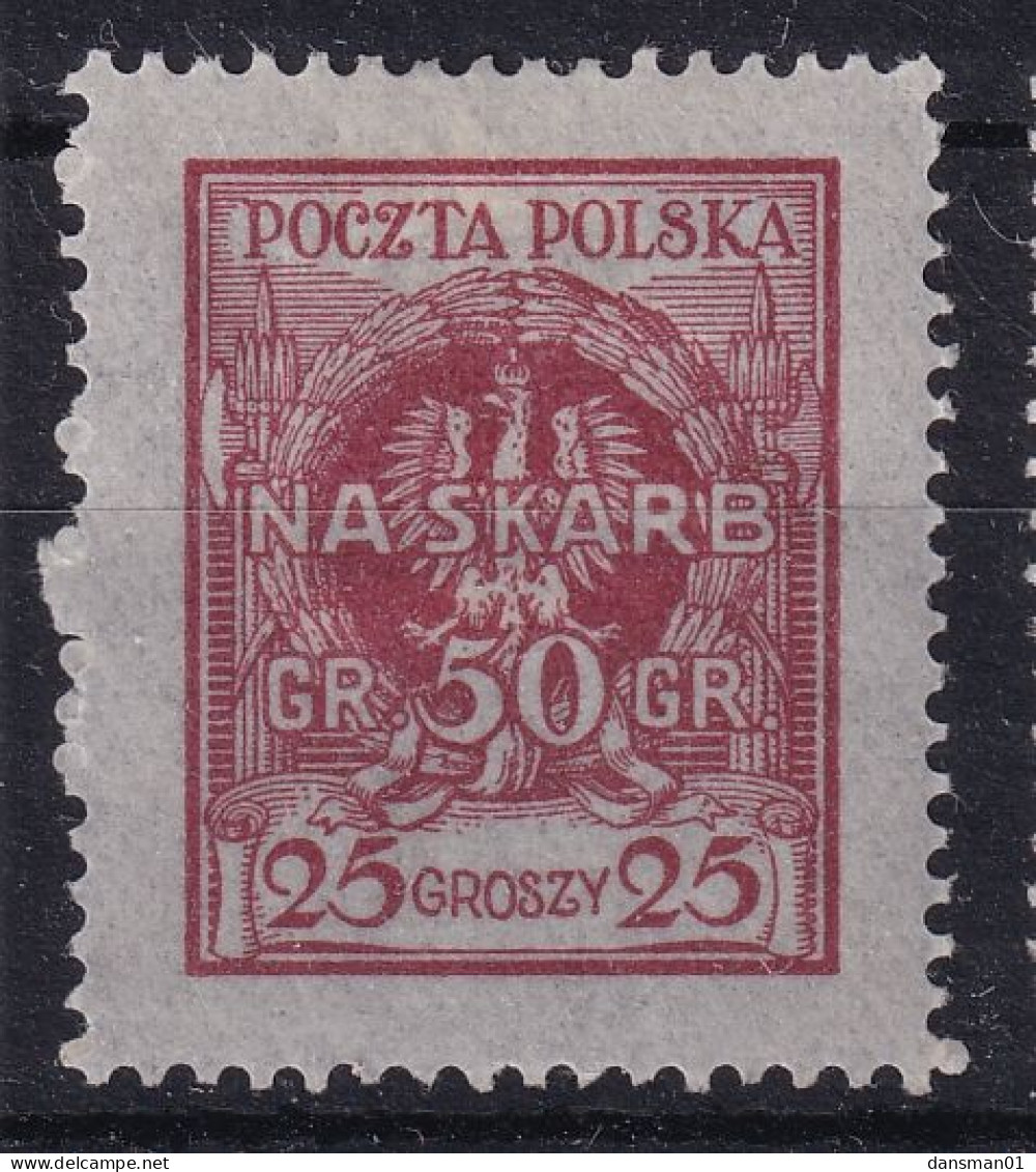 POLAND 1925 Na Skarb Fi 201  Mint Hinged - Nuevos