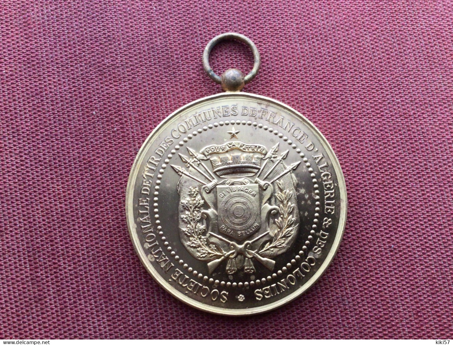 FRANCE COLONIE Médaille Communes De France D’Algérie Et Des Colonies - 20 Frank