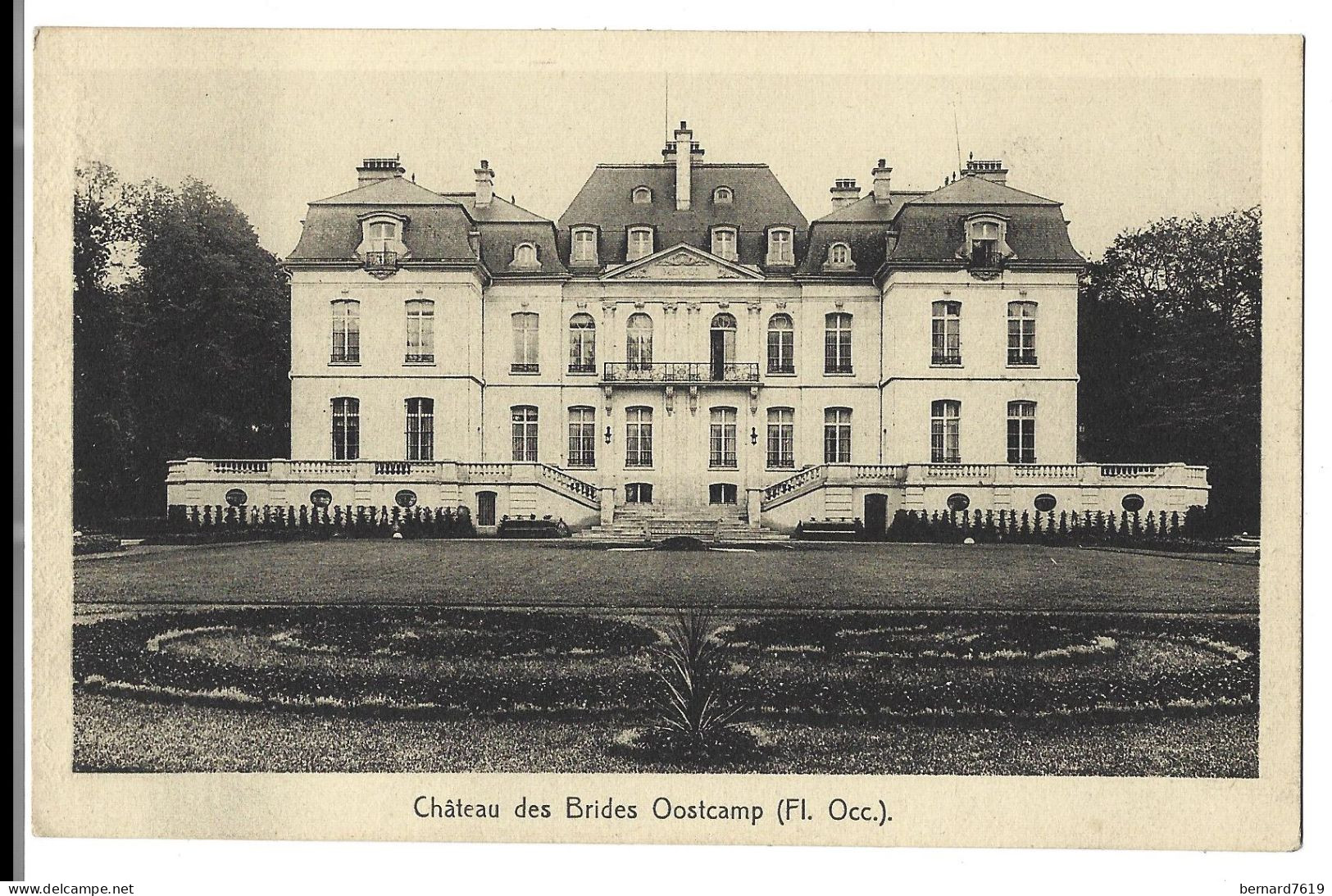 Belgique  - Oostcamp  - Oostkamp -  Chateau  Des Brides -  Baron Albert Peers De Neuwburgh - Oostkamp