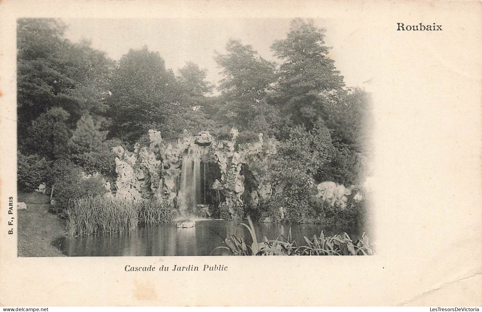 FRANCE - Roubaix - Cascade Du Jardin Public - Carte Postale Ancienne - Roubaix