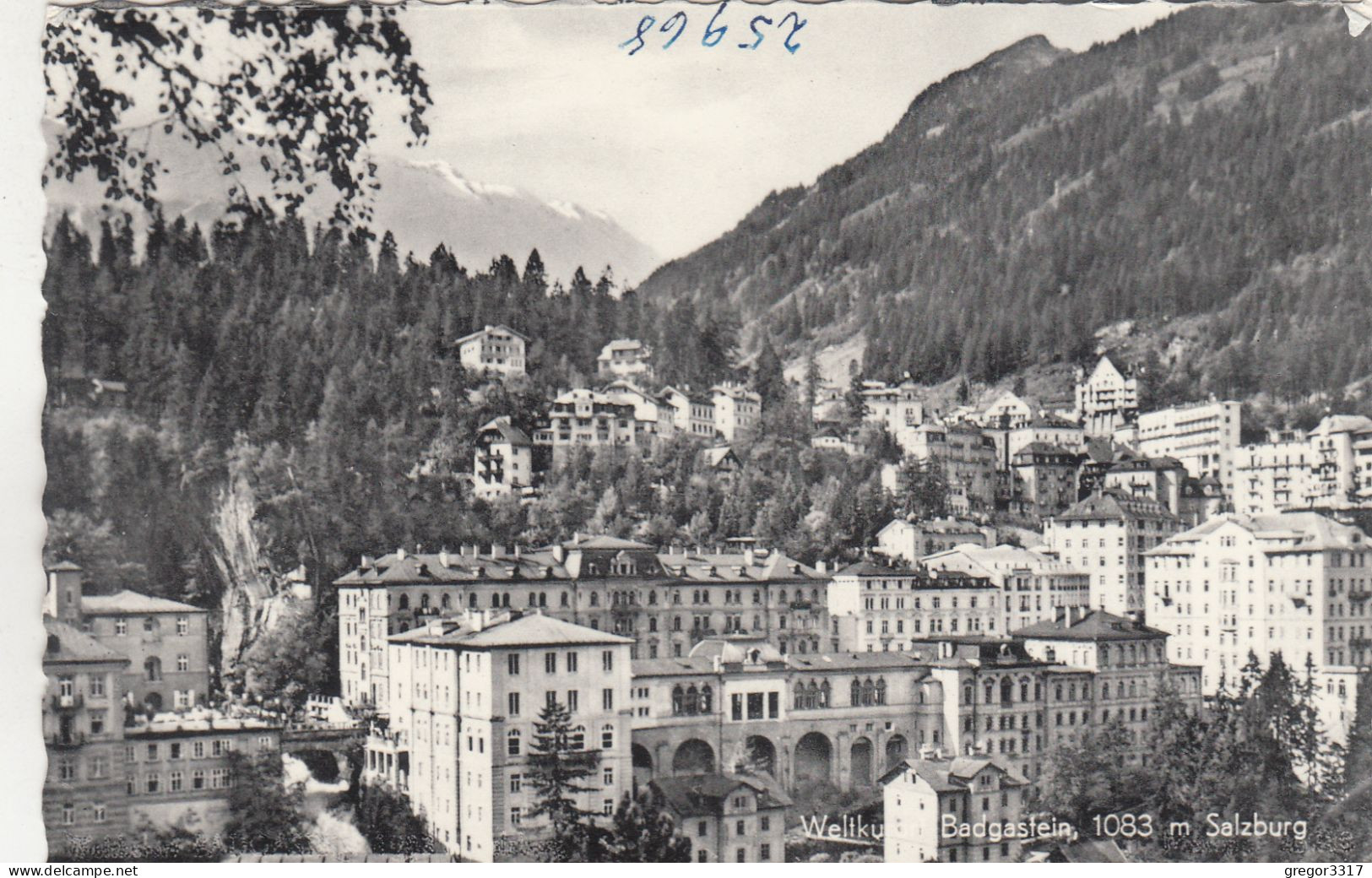 D9359) BADGASTEIN - Salzburg - Weltkurort - Häuser DETAILS Alt ! - Bad Gastein