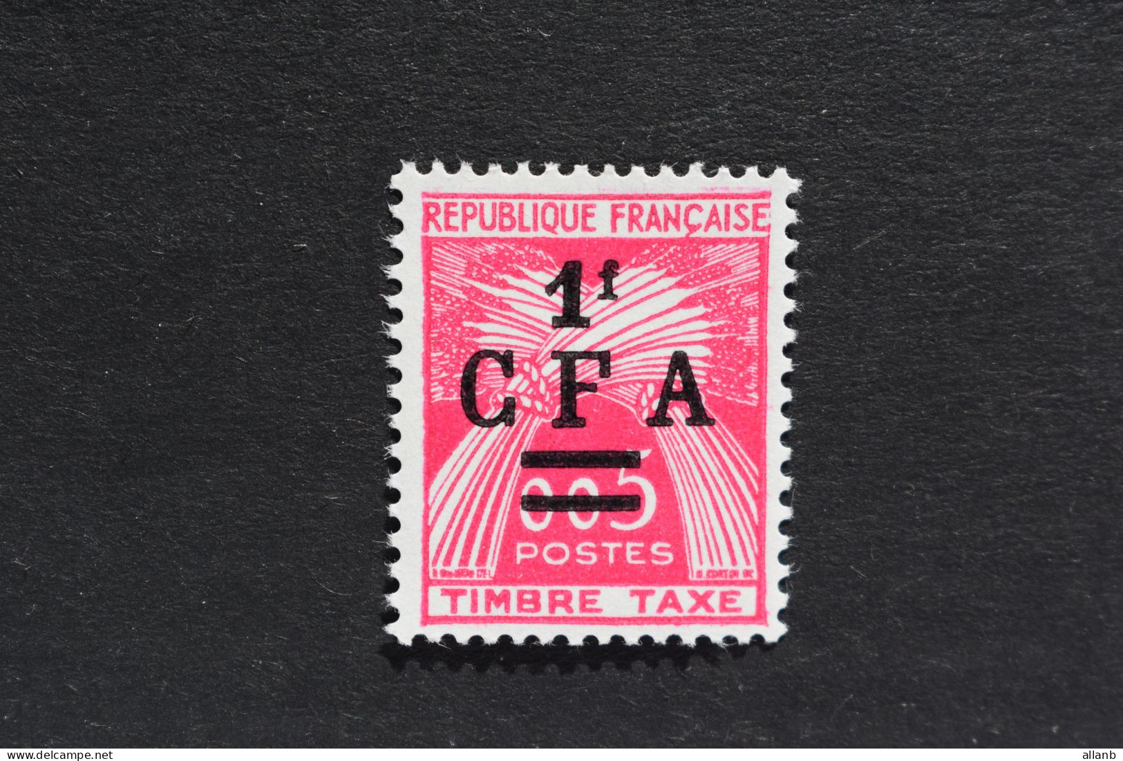 Réunion - Taxe 1962-64 Gerbes N° T 45 Neuf ** - Strafport