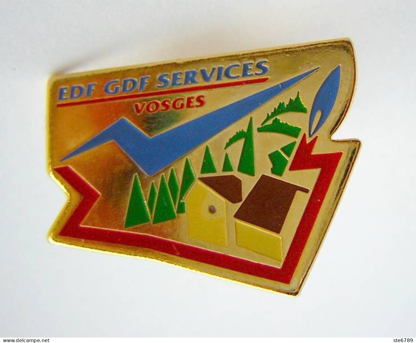 PINS PIN EDF GDF Services VOSGES  Neuf - EDF GDF