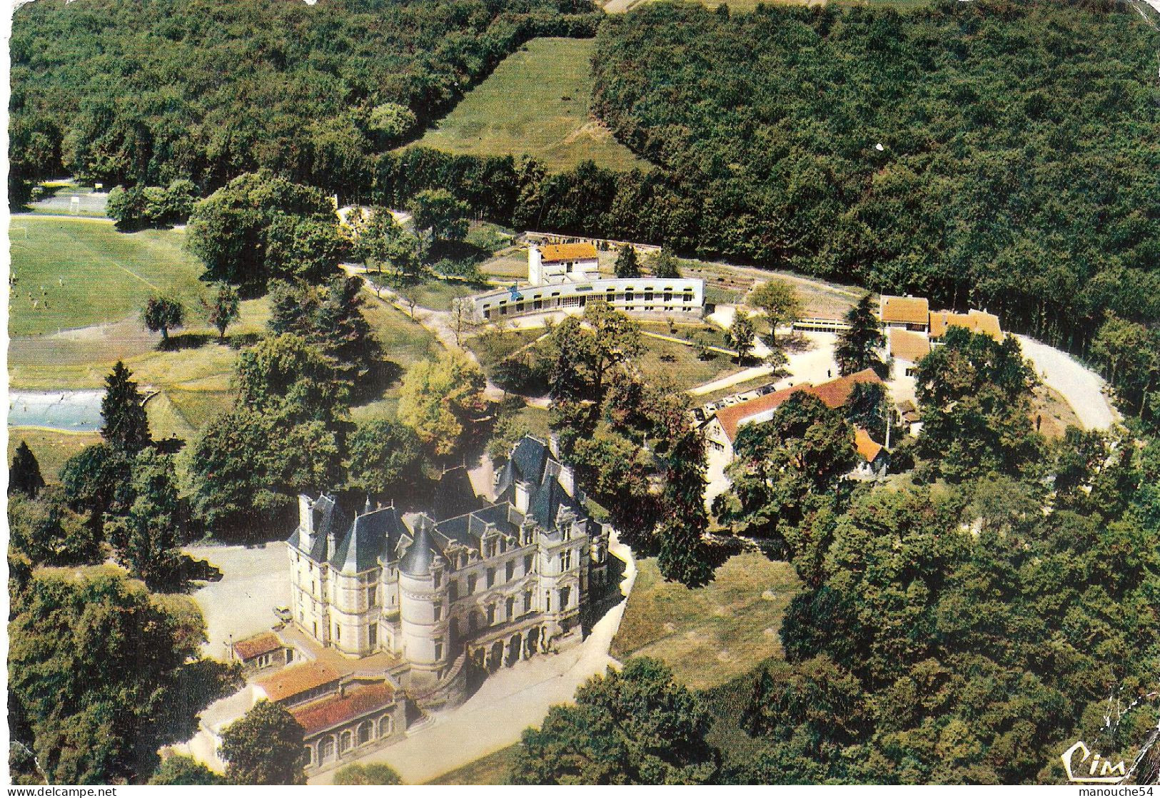 CPSM DE VOUNEUIL SOUS BIARD VUE AERIENNE - LE CREPS DE BOIVRE - Vouneuil Sous Biard