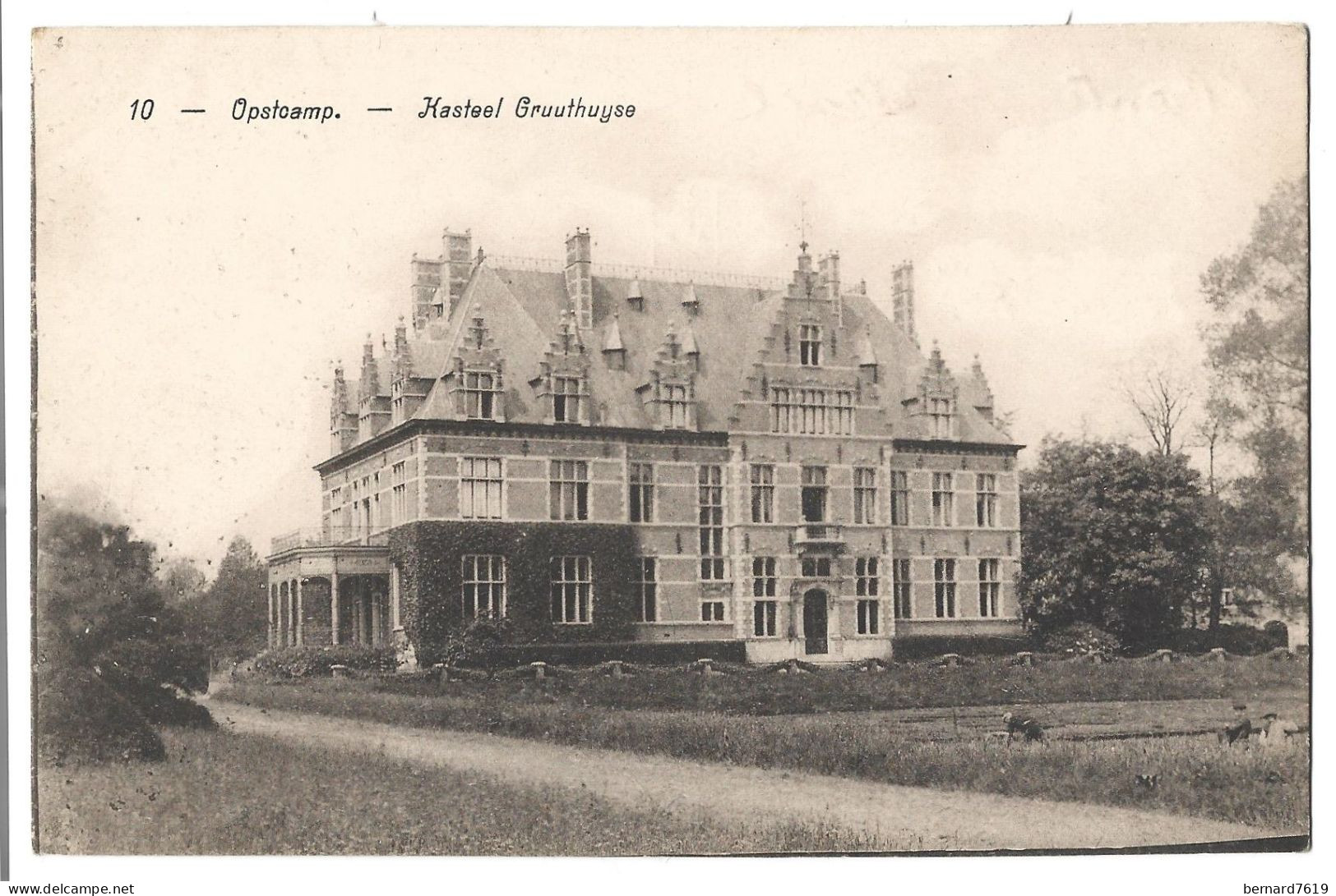 Belgique  -  Opstcamp  -  Kasteel   Gruuthuyse -  Comte  D'ursel - Chateau De Grunthuyse - Oostkamp