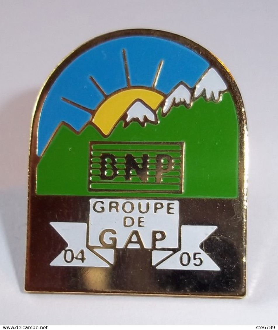 PINS PIN  Banque BNP GROUPE DE GAP 04 05 - Banques