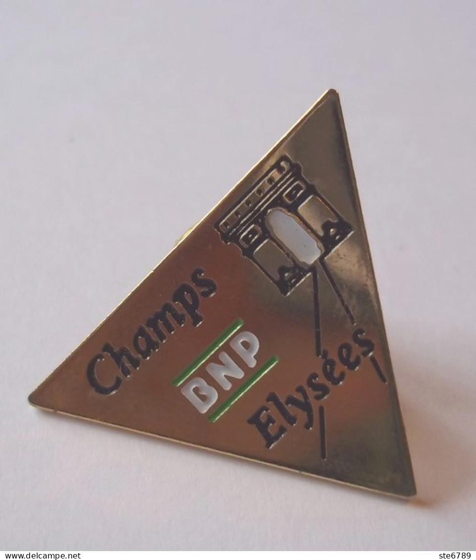 PINS PIN  Banque BNP CHAMPS ELYSEES Paris - Banques