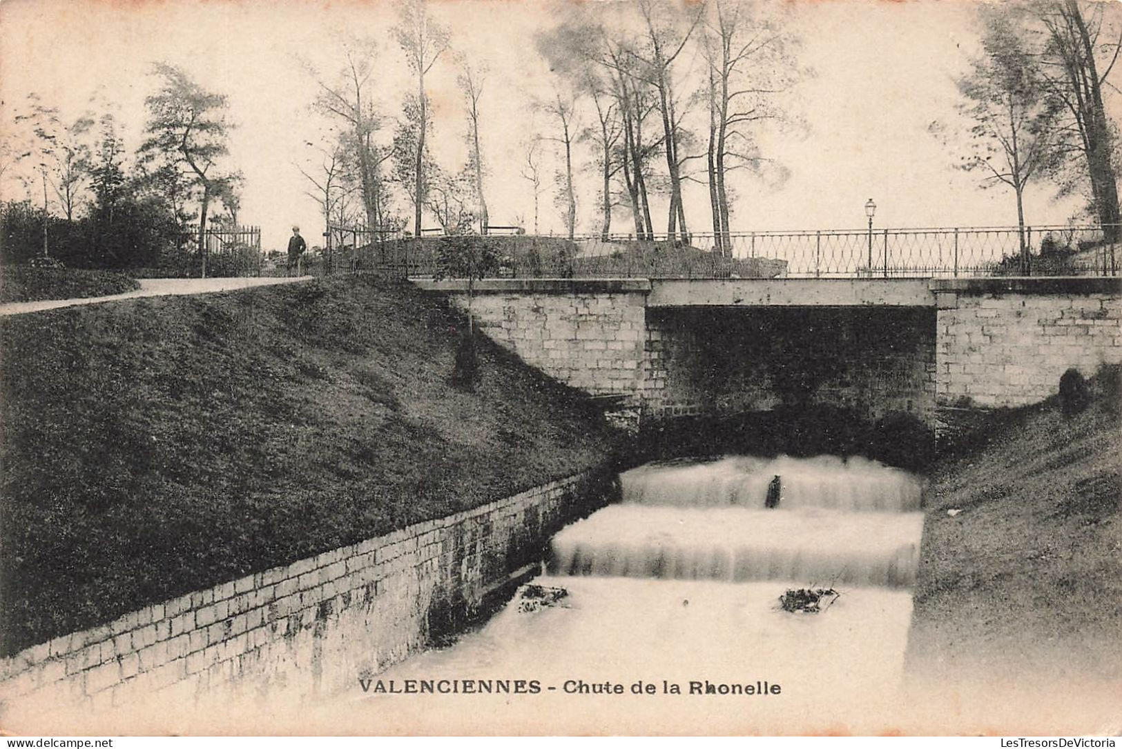 FRANCE - Valenciennes - Chute De La Rhonelle - Carte Postale Ancienne - Valenciennes