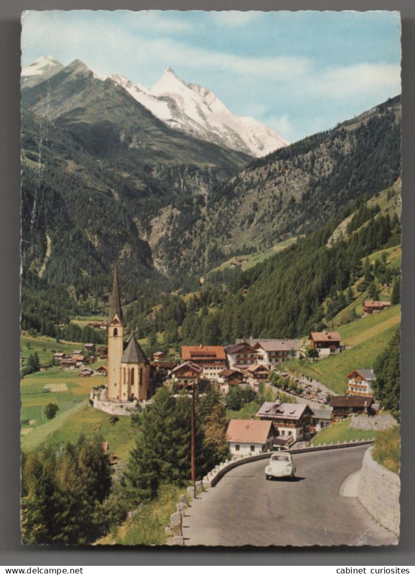 HEILIGENBLUT Mit Grossglockner - 1966 - Automobile Coccinelle - Autriche - Austria - Belle Vue Du Village - Heiligenblut