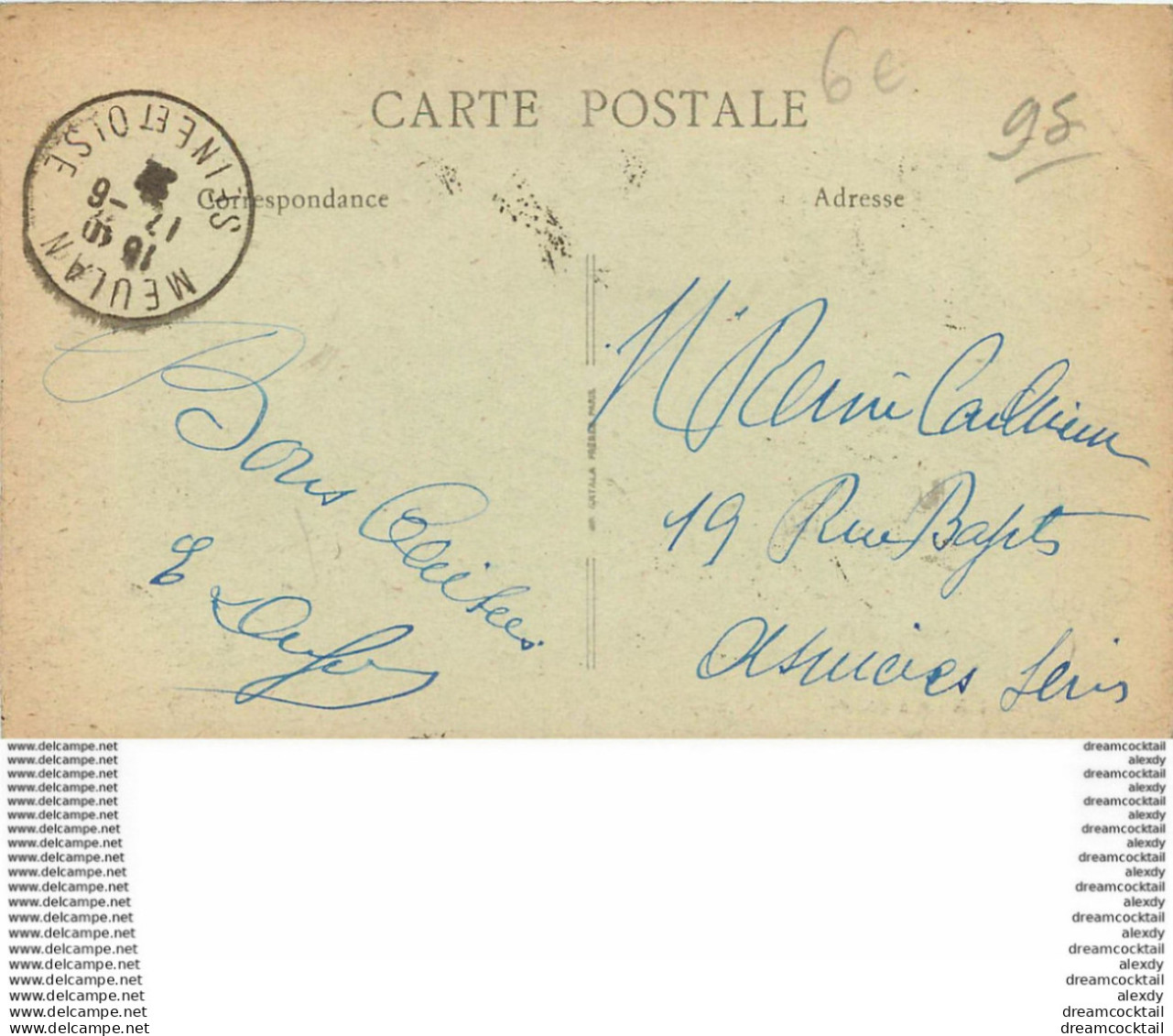 95 SERAINCOURT 1922 - Seraincourt