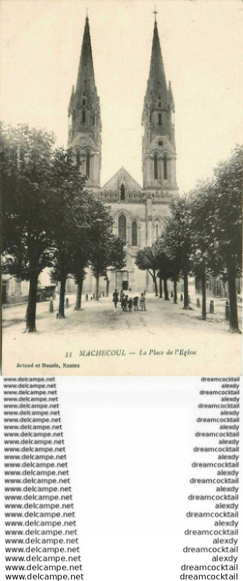 PHL 44 MACHECOUL. Animation Place De L'Eglise - Machecoul
