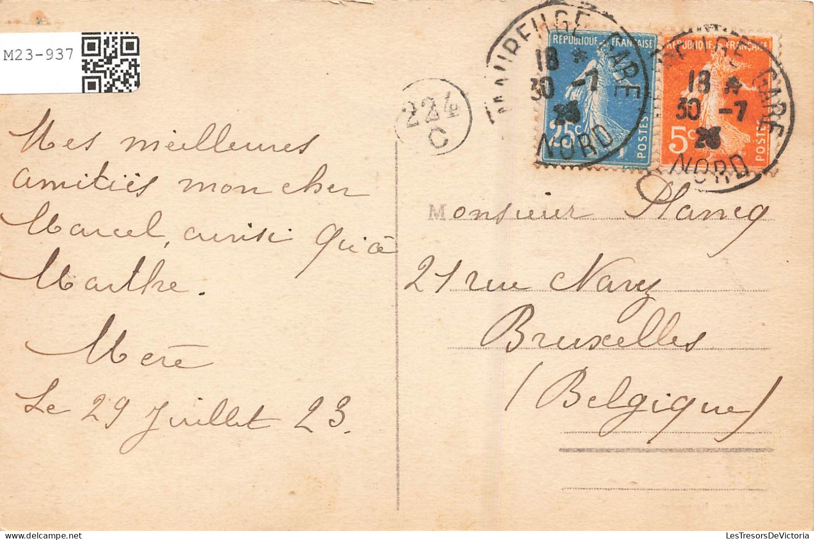 FRANCE - Maubeuge - Le Tambour Strob - Carte Postale Ancienne - Maubeuge