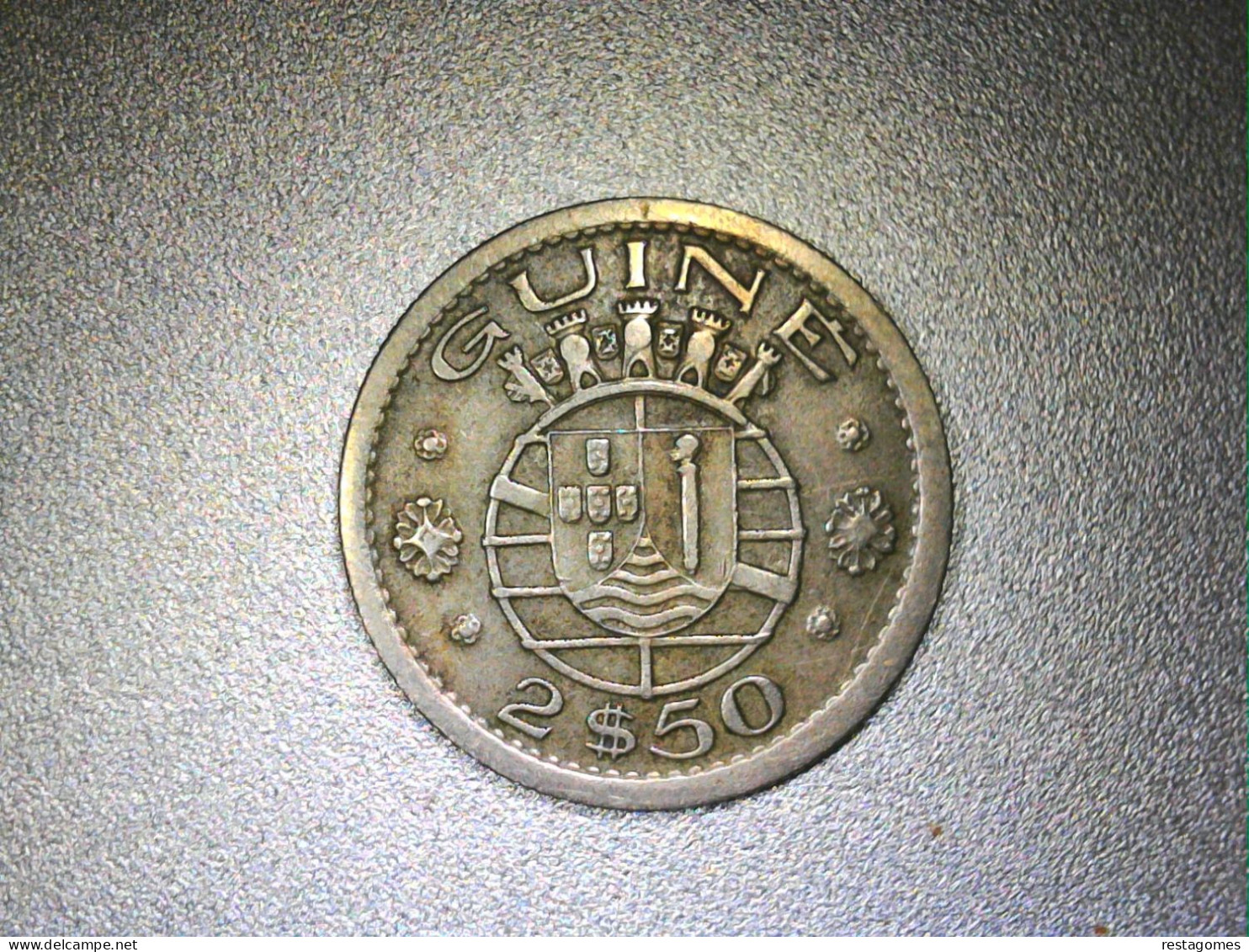 Guiné 2,5 Escudos 1952 - Guinea Bissau