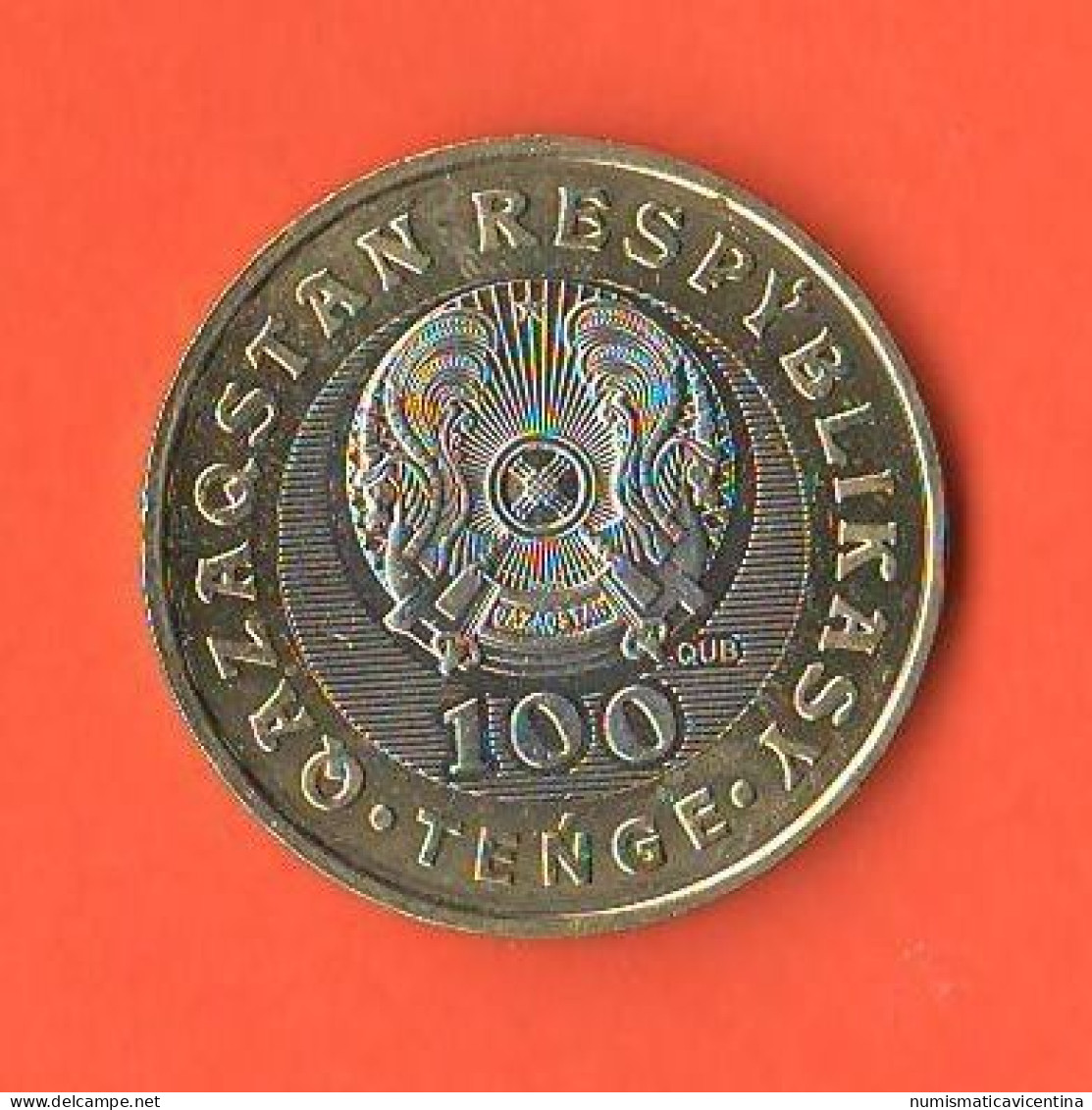 Kazakistan 100 Tenge 2020 Les Trésors De La Steppe Bimetallic Asia Coin Aquila Eagle Aigle - Kazakistan