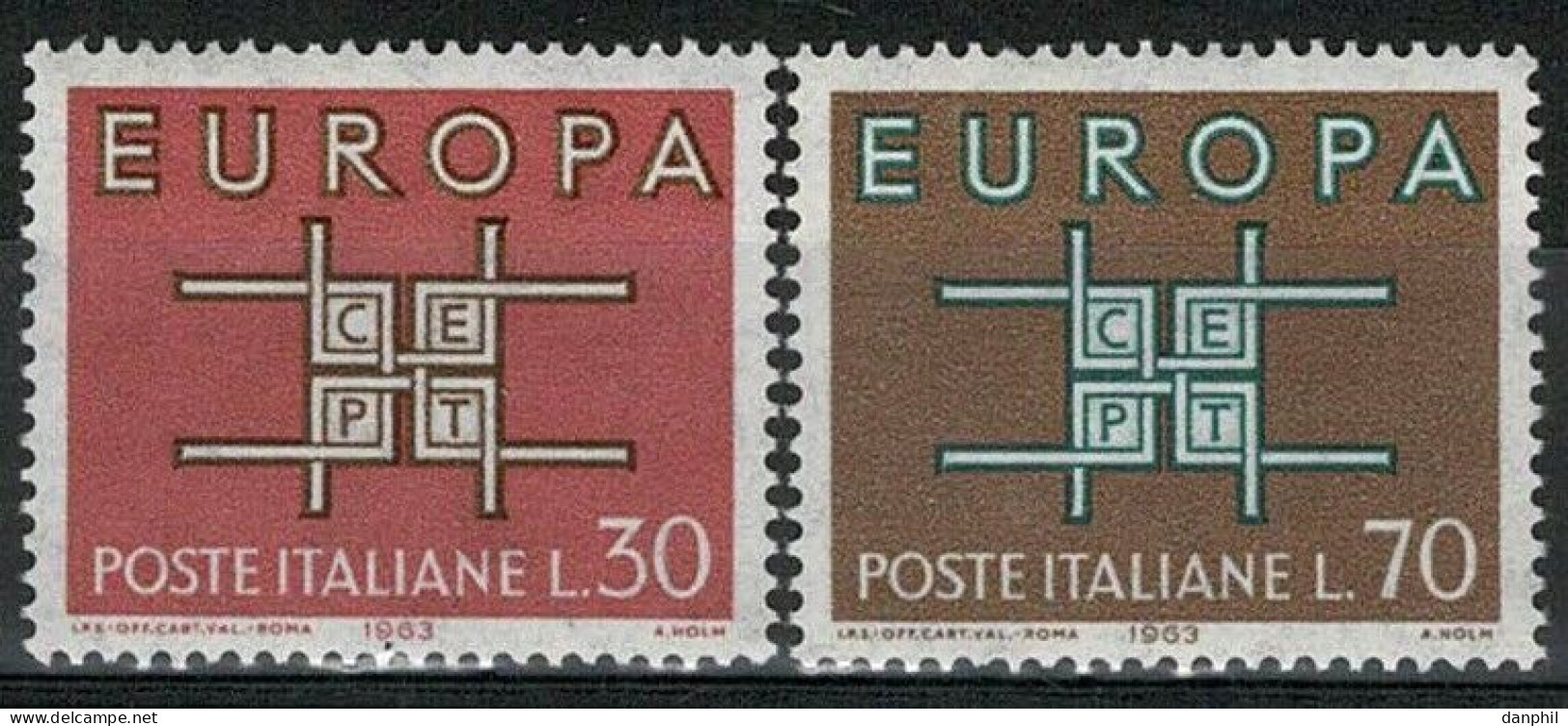 Italia 1963 Europa CEPT (**) Mi 1149-50; Y&T 895-96 - 1963