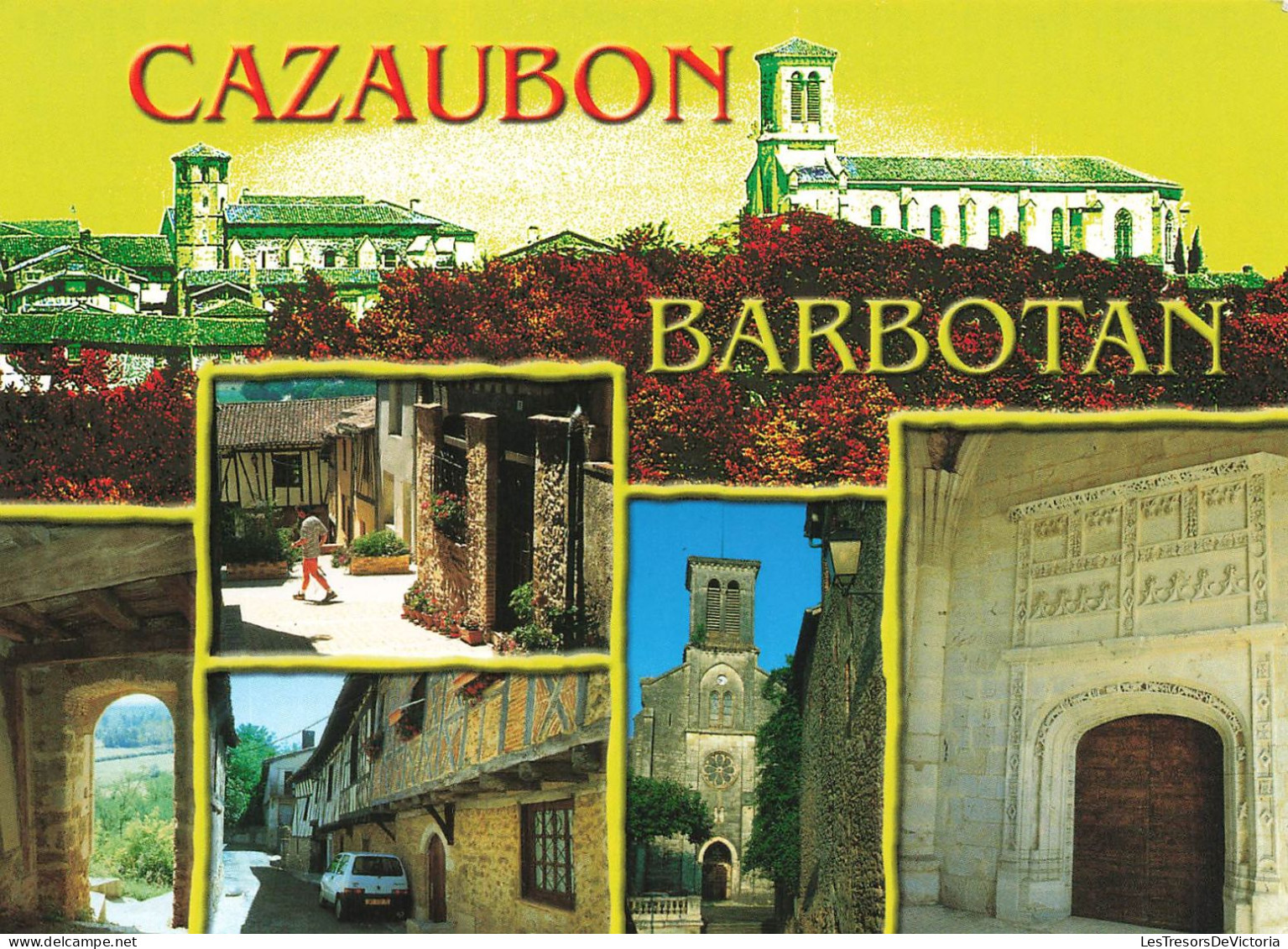 FRANCE - Barbotan - Cazaubon - Le Village - Carte Postale - Barbotan
