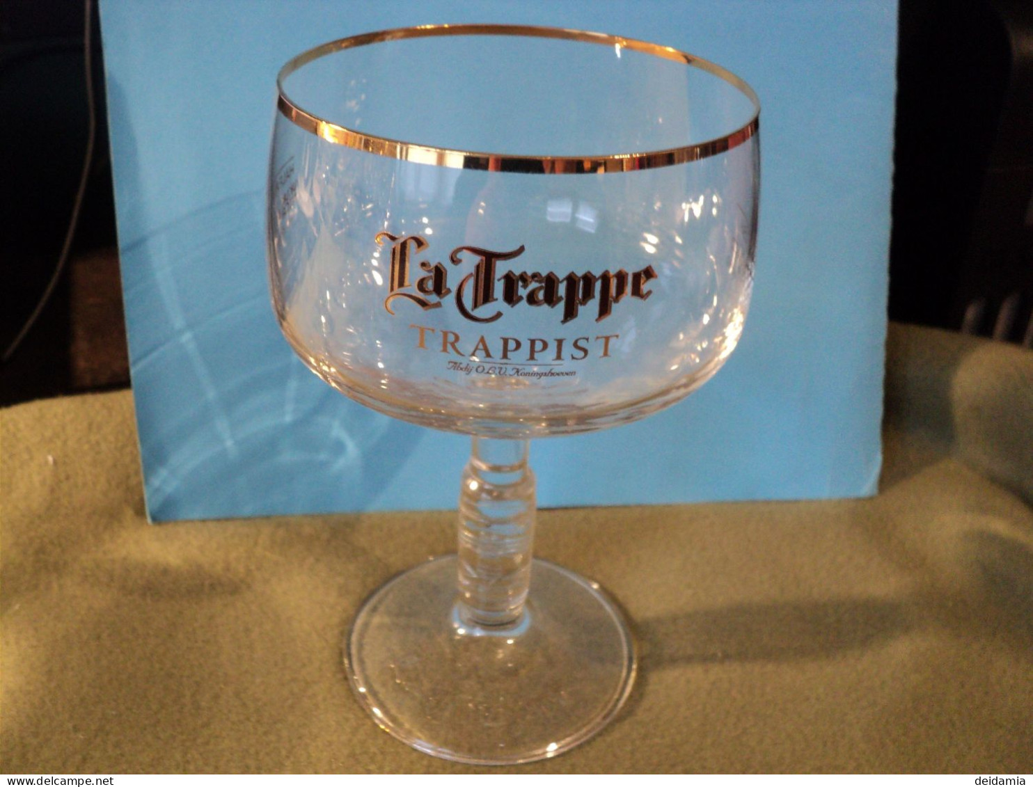VERRE A BIERE LA TRAPPE. 25 CL. TRAPPIST - Bicchieri