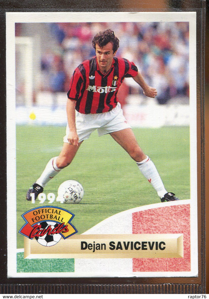 N° 247  Carte Panini Football 1994  DEJEAN SAVICEVIC - Trading Cards