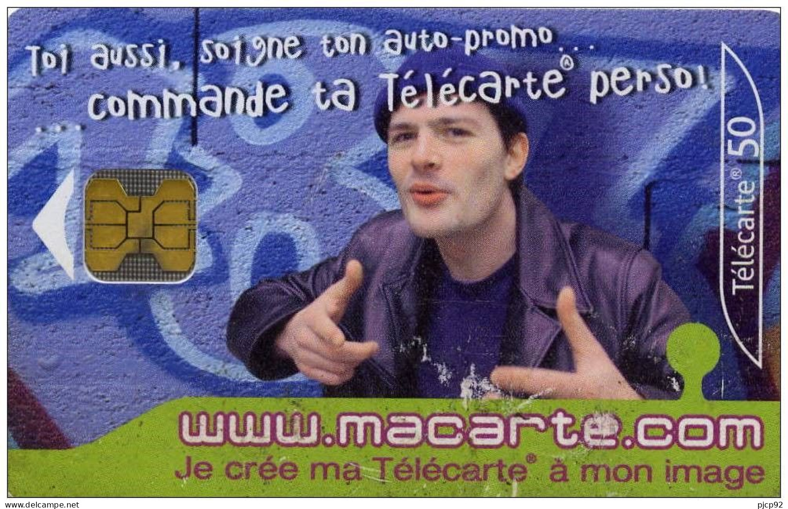 France - 2001 - Télécarte 50 Unités -  Je Crée Ma Carte à Mon Image WWW.MACARTE.COM - 2001