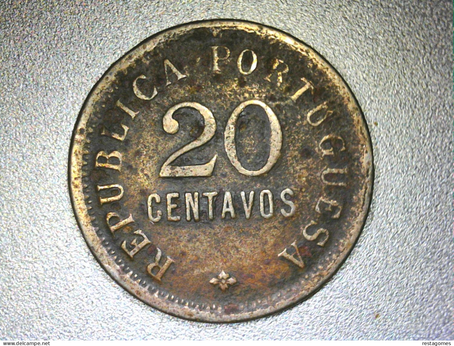 Angola 20 Centavos 1921 - Angola