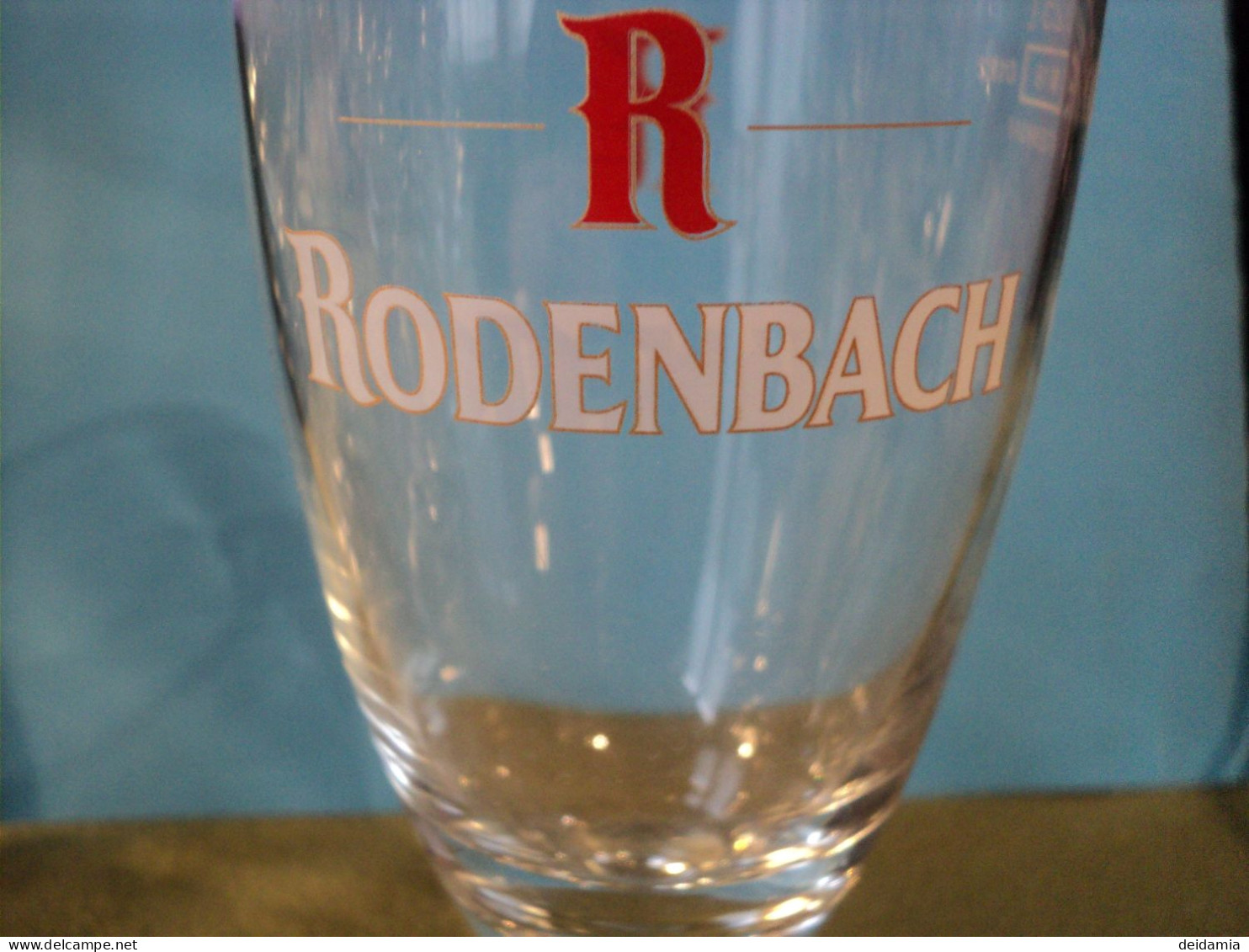 VERRE A BIERE RODENBACH. 25 CL - Gläser